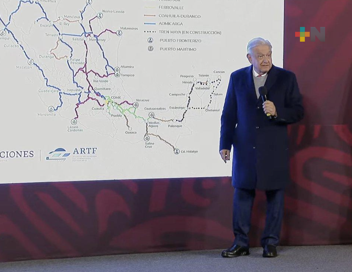Presidente inaugurará Tren del Istmo Salina Cruz-Coatzacoalcos 22 de diciembre